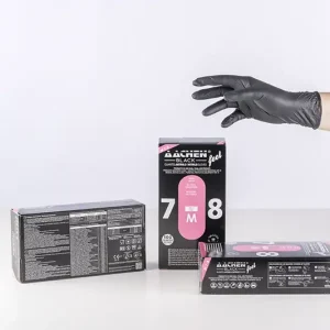Black nitrile glove- AACHENFEEL BLACK