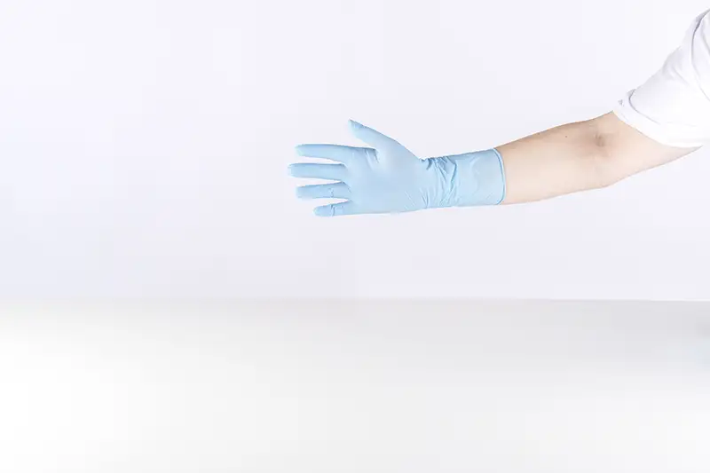 Long nitrile glove - AACHENPLUS - Image 4