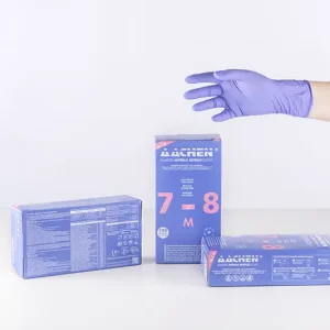 Violet-blue nitrile glove - AACHEN