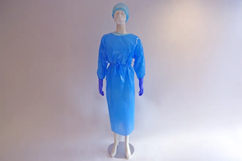 Biological Protection Plastic Gown