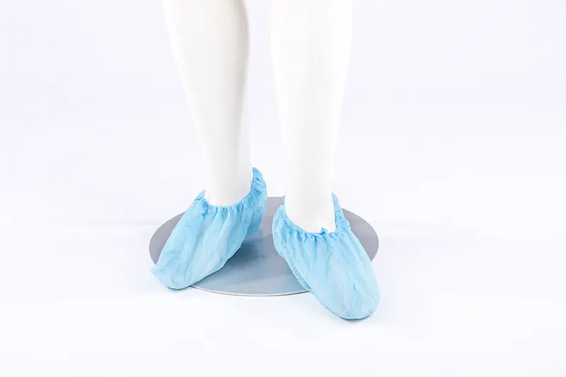 PE plastic shoe covers - Image 3