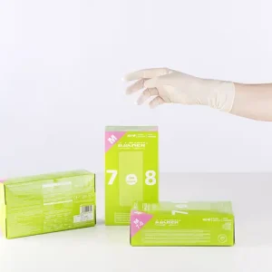 Latex glove AACHEN powdered
