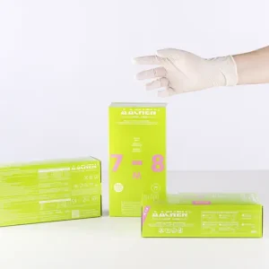 Latex glove AACHEN powder free