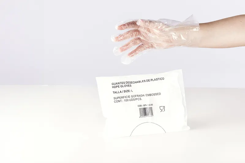 Guante de PE transparente - Image 2