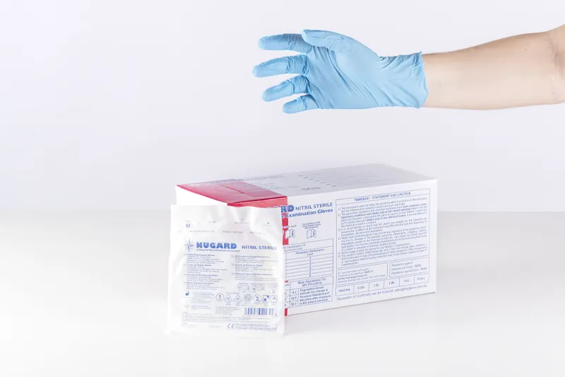 Sterile nitrile examination glove - NUGARD