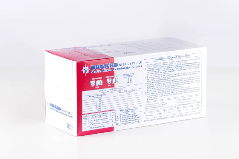 Sterile nitrile examination glove - NUGARD - Image 3