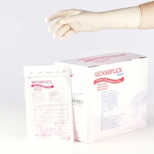 Powder-free latex surgical gloves - SENSIFLEX PLUS