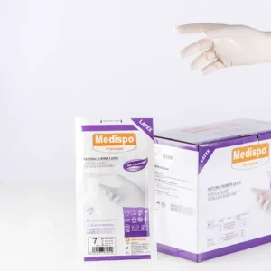 Powder-free latex surgical gloves - MEDISPO PREMIUM