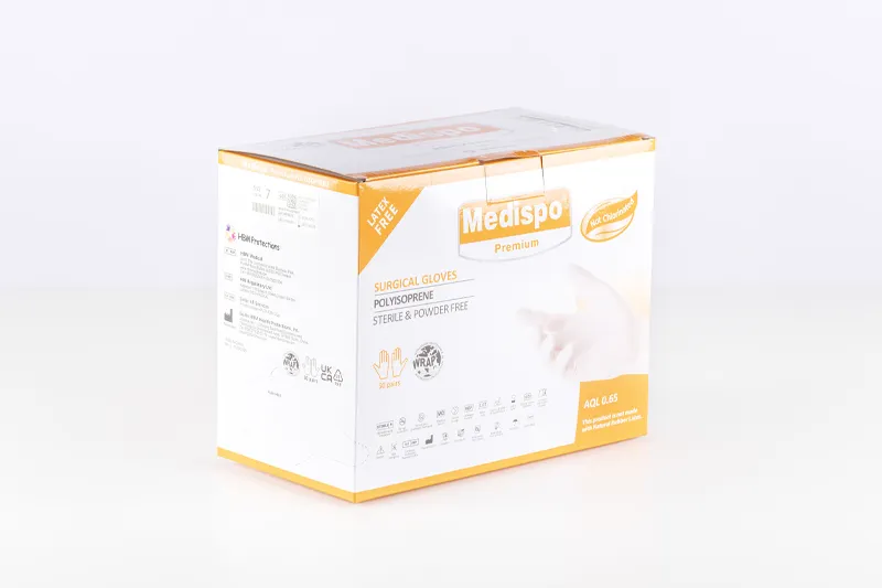 Polyisoprene surgical gloves - MEDISPO PREMIUM - Image 2
