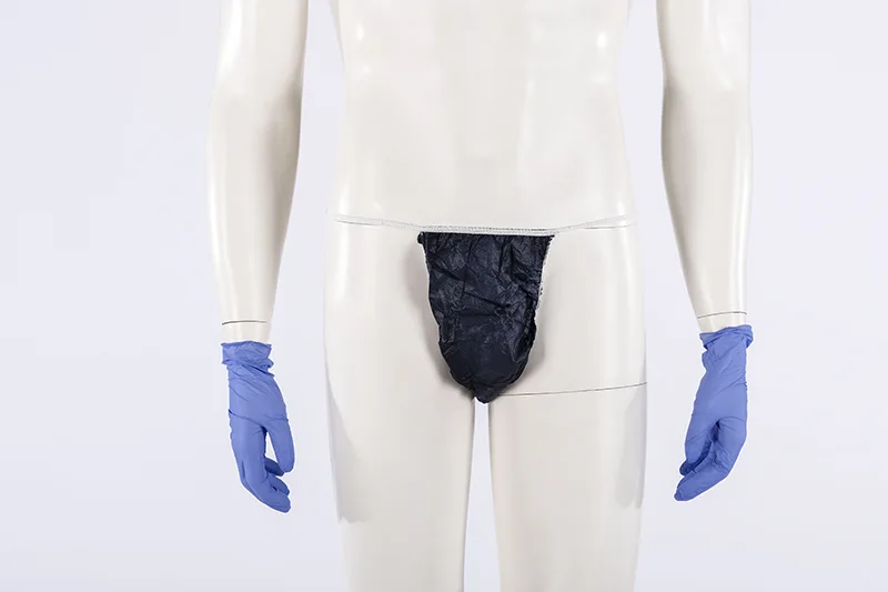 Disposable thong for men