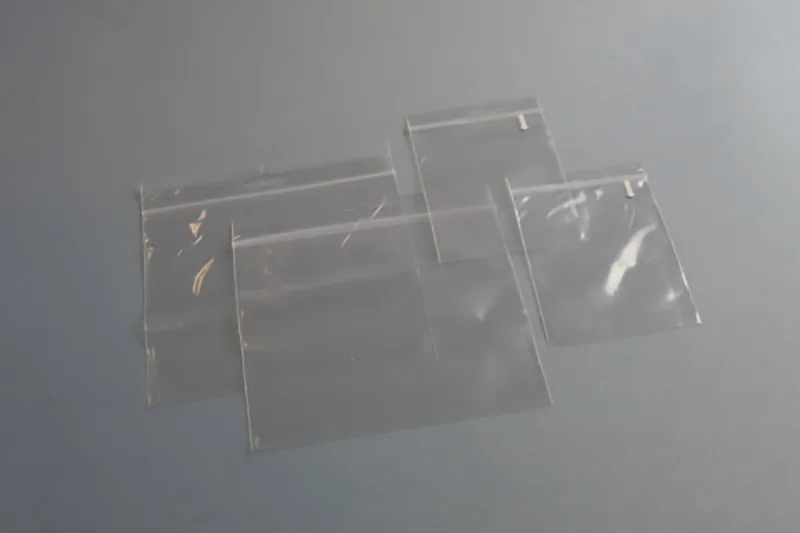Clear zip-lock bag with Euro hole - Image 2