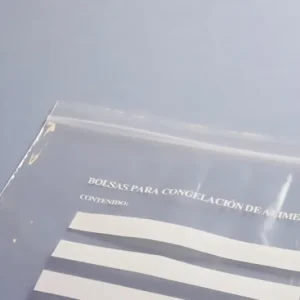 Ziplock freezer bags