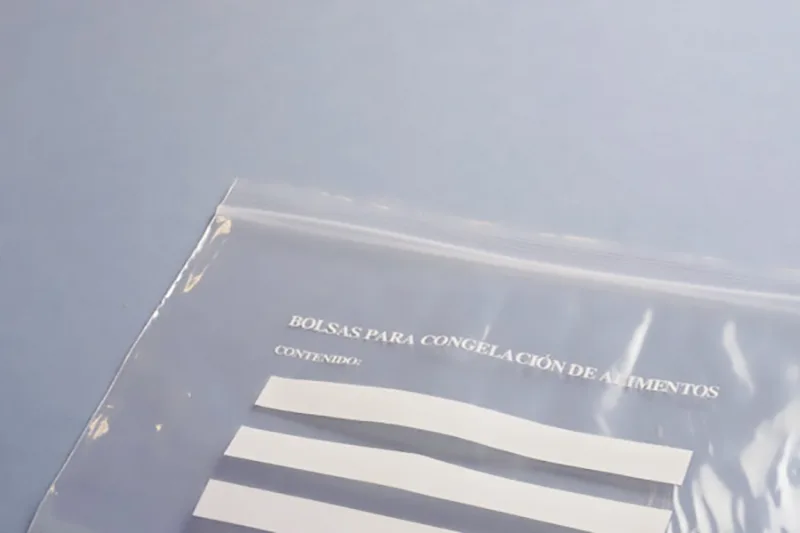 Ziplock freezer bags